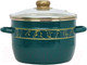 Миниатюра изображения товара Набор кастрюль Эмаль Полонез мирт 3-308/6
