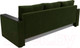 Миниатюра изображения товара Диван Лига Диванов Атланта без стола (микровельвет зеленый)