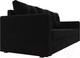 Миниатюра изображения товара Диван Лига Диванов Атланта без стола (микровельвет черный)