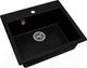 Миниатюра изображения товара Мойка кухонная Arfeka Quadro (черный)