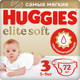 Миниатюра изображения товара Подгузники детские Huggies Elite Soft 3 Mega (72шт)