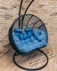 Миниатюра изображения товара Кресло подвесное Craftmebelby Кокон Двойной (белый/желтый)