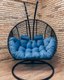 Миниатюра изображения товара Кресло подвесное Craftmebelby Кокон Двойной (белый/желтый)