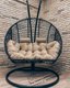 Миниатюра изображения товара Кресло подвесное Craftmebelby Кокон Двойной (белый/желтый)
