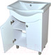 Миниатюра изображения товара Тумба с умывальником Гамма Люкс 13-56/2 У60 Базик-7060 (4812044014631)
