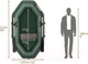 Миниатюра изображения товара Надувная лодка Тонар Бриз 220 / 4897003 (зеленый)