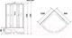 Миниатюра изображения товара Душевая кабина Niagara NG-7510-14R 120x80 (черный/мозаика стекло)