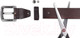 Миниатюра изображения товара Ремень мужской Klondike 1896 Creek / KD1200-03-100 (темно-коричневый)