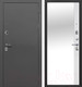 Миниатюра изображения товара Входная дверь Гарда 9 серебро/эмалит белый зеркало (96x205, правая)
