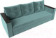 Миниатюра изображения товара Диван Лига Диванов Атланта без стола (велюр бирюзовый)