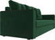 Миниатюра изображения товара Диван Лига Диванов Атланта без стола (велюр зеленый)