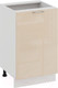 Миниатюра изображения товара Шкаф-стол кухонный ТриЯ Весна 1Н5 (белый/ваниль глянец)