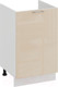 Миниатюра изображения товара Шкаф под мойку ТриЯ Весна 1Н5М (белый/ваниль глянец)