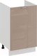 Миниатюра изображения товара Шкаф под мойку ТриЯ Весна 1Н5М (белый/кофе с молоком)
