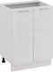 Миниатюра изображения товара Шкаф-стол кухонный ТриЯ Весна 1Н6 (белый/белый глянец)