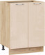 Миниатюра изображения товара Шкаф-стол кухонный ТриЯ Весна 1Н6 (дуб крафт золотой/ваниль глянец)