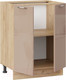 Миниатюра изображения товара Шкаф-стол кухонный ТриЯ Весна 1Н6 (дуб крафт золотой/кофе с молоком)