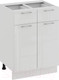 Миниатюра изображения товара Шкаф-стол кухонный ТриЯ Весна 1Н6Я1 (белый/белый глянец)