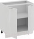 Миниатюра изображения товара Шкаф-стол кухонный ТриЯ Весна 1Н8 (белый/белый глянец)