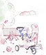 Миниатюра изображения товара Коляска для куклы Gotz Трехколесная / 3402380