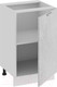 Миниатюра изображения товара Шкаф-стол кухонный ТриЯ Гранита 1Н5 (белый/бетон снежный)