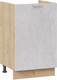Миниатюра изображения товара Шкаф под мойку ТриЯ Гранита 1Н5М (дуб крафт золотой/бетон снежный)