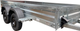 Миниатюра изображения товара Прицеп для автомобиля Avtos A35P2B (3500x1500x300, R13, ресс. AL-KO, 2ос)