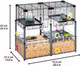 Миниатюра изображения товара Клетка для грызунов Ferplast Multipla Hamster Crystal / 57007617