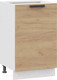 Миниатюра изображения товара Шкаф-стол кухонный ТриЯ Детройт 1Н5  (белый/дуб крафт золотой)