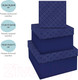 Миниатюра изображения товара Набор коробок подарочных Meshu Blue style. Top / MS_46592