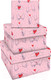 Миниатюра изображения товара Набор коробок подарочных Meshu Falling in love / MS_46585