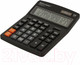 Миниатюра изображения товара Калькулятор Brauberg Extra-16-BK / 250475 (черный)
