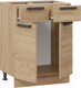 Миниатюра изображения товара Шкаф-стол кухонный ТриЯ Детройт 1Н6Я1 (дуб крафт золотой)