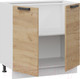 Миниатюра изображения товара Шкаф-стол кухонный ТриЯ Детройт 1Н8 (белый/дуб крафт золотой)