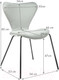 Миниатюра изображения товара Стул Mio Tesoro Донато SC-264F (светло-серый/черный)