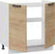 Миниатюра изображения товара Шкаф под мойку ТриЯ Детройт 1Н8М (белый/дуб крафт золотой)