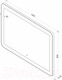 Миниатюра изображения товара Зеркало Континент Velvette Led 120x70