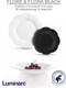 Миниатюра изображения товара Набор тарелок Luminarc Flore Opal&Black V0400 (18шт)
