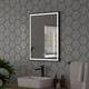 Миниатюра изображения товара Зеркало Континент Strong Led Black 60х80