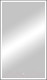 Миниатюра изображения товара Зеркало Континент Strong Led Black 70x120