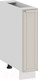 Миниатюра изображения товара Шкаф карго ТриЯ Долорес 1Н15К (белый/кремовый)