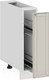 Миниатюра изображения товара Шкаф карго ТриЯ Долорес 1Н15К (белый/кремовый)