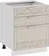 Миниатюра изображения товара Шкаф-стол кухонный ТриЯ Долорес 1Н5Я3 (белый/крем)