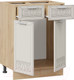 Миниатюра изображения товара Шкаф-стол кухонный ТриЯ Долорес 1Н6Я1 (дуб крафт золотой/крем)