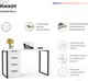 Миниатюра изображения товара Письменный стол Crafto Кихот Лофт 05 120x60x75 (белый/черный)