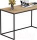 Миниатюра изображения товара Письменный стол Crafto Вествуд Лофт 03 120x60x75 (черный/дуб)