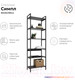 Миниатюра изображения товара Стеллаж Crafto Симпл Лофт 07 60x32x190 (графит)