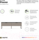 Миниатюра изображения товара Тумба Crafto Рокки 08 150x38x47 (латте/графит)