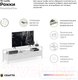 Миниатюра изображения товара Тумба Crafto Фрида 01 154x40x47 (белый)