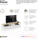 Миниатюра изображения товара Тумба Crafto Фрида 02 154x40x47 (дуб/белый)
